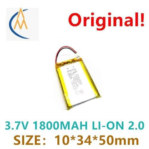 103450-3.7v-1800mah103550 983450 ternary polymer lithium battery audio charging treasure equipment and instruments