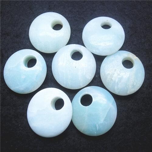 3PCS Nature Amazonite Stone Pendants Rose Quartz Natural Semi Precious Stone Womens Lovely Jewelry Accessories Good Sells