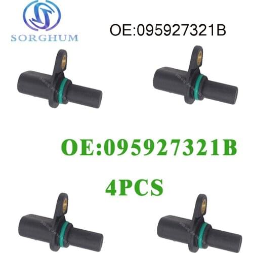 4PCS New Transmission Input Speed Sensor 095927321B Fits for VW Golf City GTI Jetta & Beetle