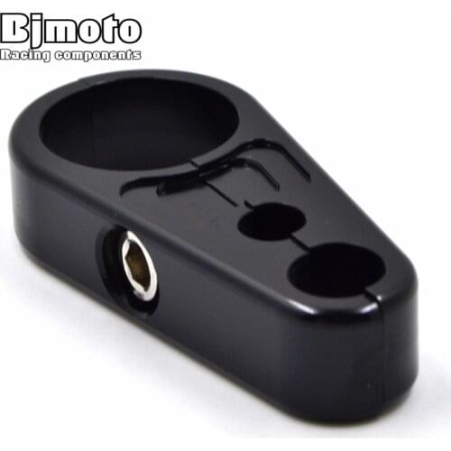 BJMOTO motorbike 1 Inch 25mm handlebar Throttle Clutch Cable Clamp For Harley Davidson motorcycle