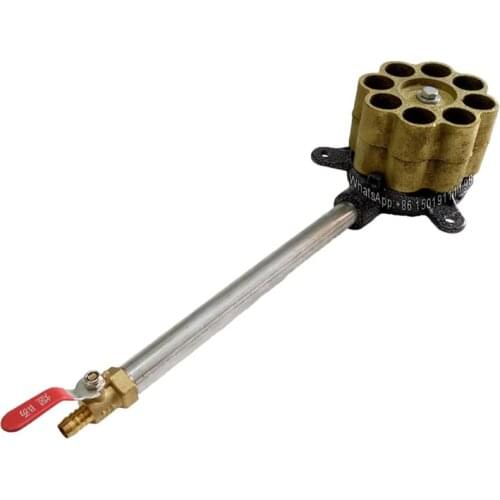 8 burner gas stove burner,desktop outdoor gas stove,barbecue gas stove,portable burner,high pressure stove,flat bottom stove