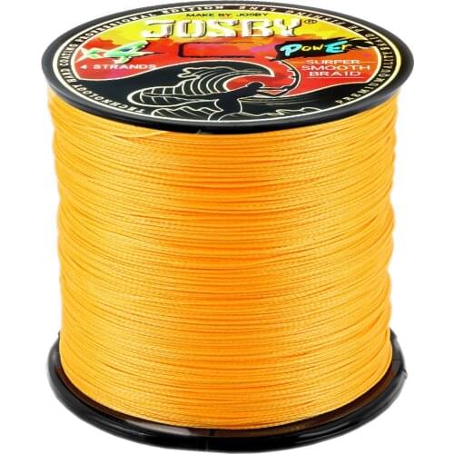 JOSBY 4/8 10-100LB 300M 500M BStrands Peche 100%PE Fly Fishing Line Multifilament Wire Carp Sea Salt water Weave Extreme Japan