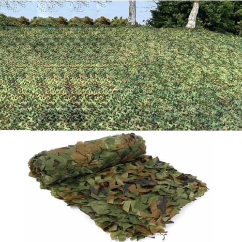 Camouflage Car Nets Woodland Jungle Military Tent Mesh Hunting Camping Shooting Fishing Sun Shelter Hide Netting Protection Net