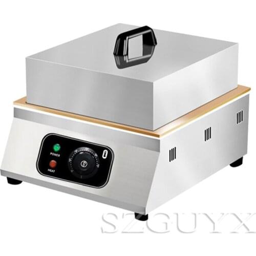 Commercial stainless steel Shufu machine Cake food processor Waffle maker Small and convenient Double temperature dual control