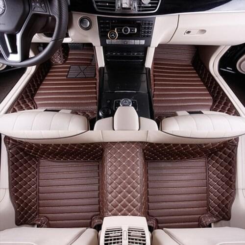 Custom Full Covered Special Car Floor Mats for Mercedes Benz E Class S GLK GLC GLE A Class C Class Waterproof Durable Carpets