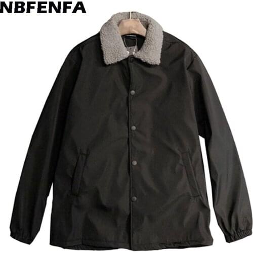 Mens Fleece Jacket Autumn Spring Coat Male Outwear Outdoor Windbreaker Solid Men Clothing Warm Waterproof Jackets Casual LA373