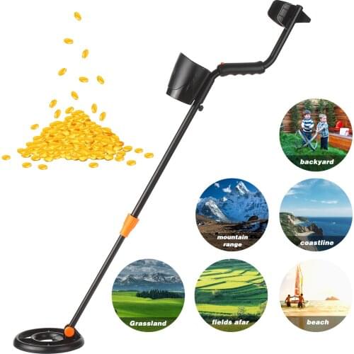 Outdoor Underground Metal Detector Easy Installation Gold Metal Finder Treasure Hunter Sensitivity Adjustable for Gold Detect