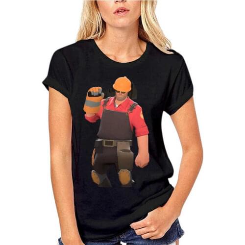 New Hot Design t-shirts Team Fortress Engineer t Shirt