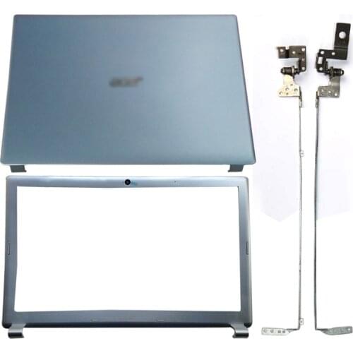 NEW Blue Laptop For Acer Aspire V5-571 V5-531 V5-571G V5-531G LCD Back Cover/Front Bezel/Hinges/Palmrest/Bottom