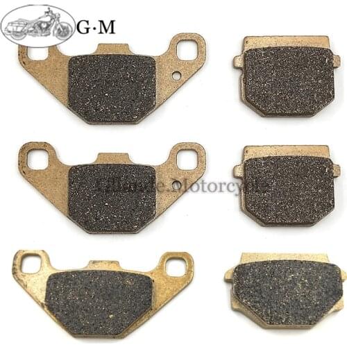 Motorbike brake Motorcycle Front / Rear Brake Pads For DERBI DXR 200 DXR 250 Quad 2004-2007