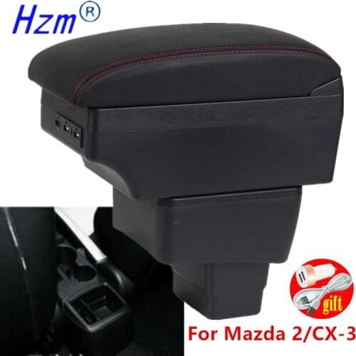 For mazda2 skyactiv version cx3 CX-3 armrest box For mazda 2