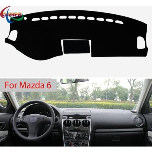 Car Anti-Slip Mat Dashboard Cover Pad Sunshade Avoid Light Pad Anti-UV Carpets Mat For Mazda 6 Interior Accessories