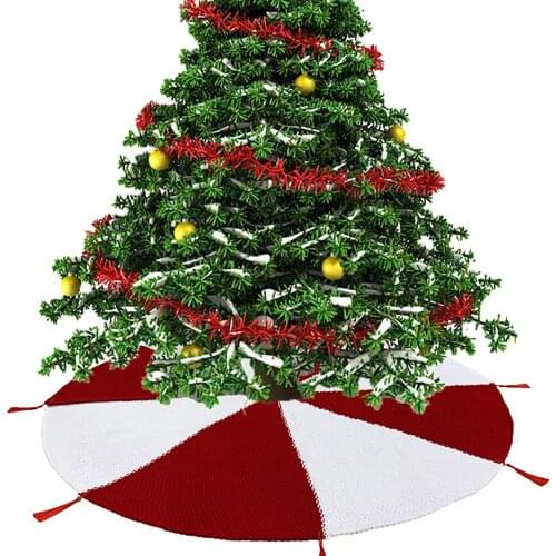 Christmas Tree Skirt Xmas Tree Decoration Christmas Ornaments Floor Mat Cover Home Party Decor