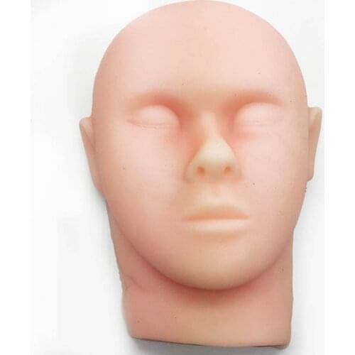 Silicone head model skin suture facial model minimally invasive cosmetic model tools