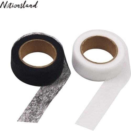 10m*2cm Fabric Fusing Tape Iron on Hemming Tapes for Clothes Wonder Web Fusible Bonding Interlinings Linings Garment Accessories