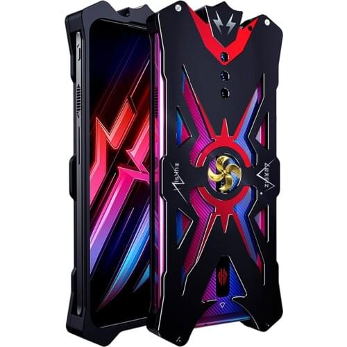 Shockproof Aluminum Metal Body Fundas Cover for ZTE Nubia RedMagic RedMagic6 Red Magic 6 Pro 6pro RedMagic6Pro Case Coque Shell