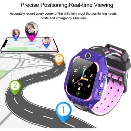 Waterproof kids GPS positioning Children SOS Kids Smart Watch phone high quality