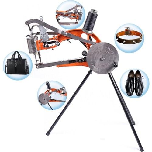YUEWO DIY Cobbler Sewing Machine Shoe Sewing Machine Mending Cotton Nylon Line Manual Shoe Repair Machine