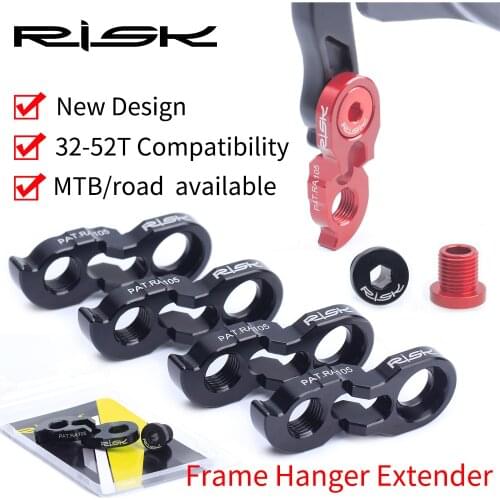 Road Bicycle Rear Derailleur Tail Hook Extender Bike Frame Freewheel Extention Hook For MTB Bike 34T/36T/40T/42T/46T/50T/52T