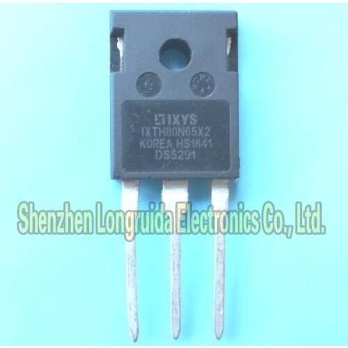 5PCS IXTH80N65X2 IXFH80N65X2 TO-247 MOSFET TRANSISTOR 80A 650V