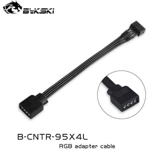 Bykski Adapter Extension Cables Only For Bykskis Lighting System/ Motherboard AURA/ 5V A-RGB Light/ 12V RGB Light