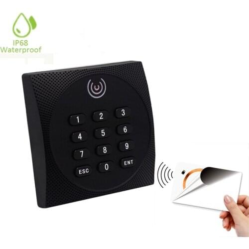 Long Range RFID Card Reader 13.56MHZ/125KHZ Proximity Card Access Control Card Reader Wiegand26/34 IP65 Waterproof Reader