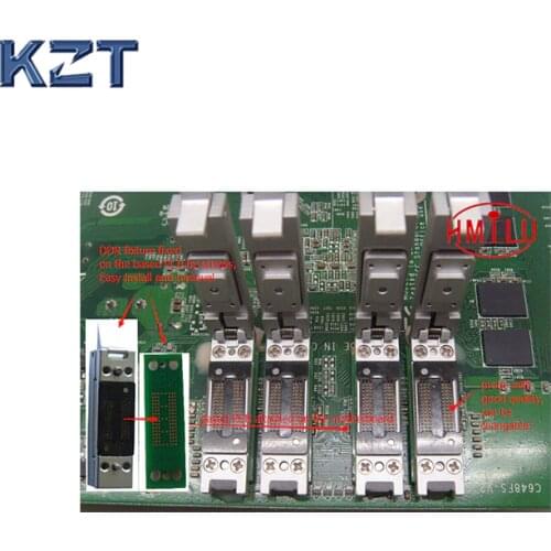DDR3 4 Memory Chip Test Socket fixture 8 Bit /16 Bit Universal common Socket 78/96 Ball manufacturer