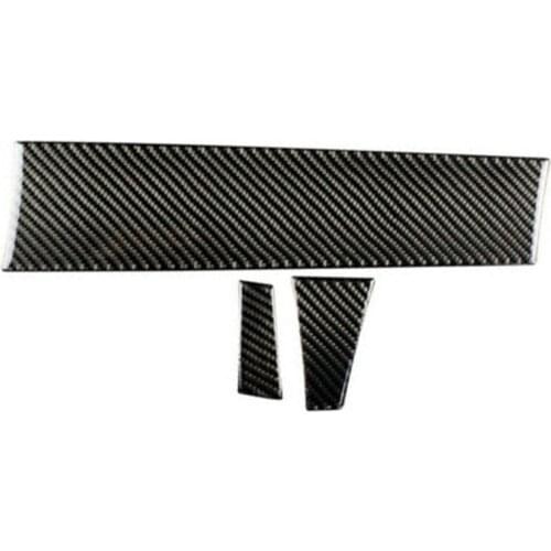 Carbon Fiber Center Console Decorative Cover Trim for Porsche Macan 2014-2019