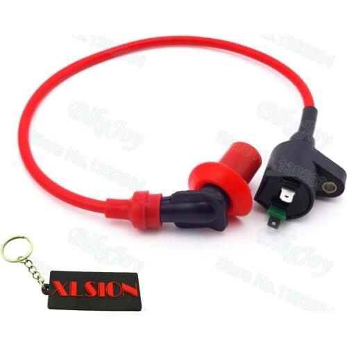 Red GY6 Racing Ignition Coil For Gy6 50cc 125cc 150cc Moped Scooter Motorcycle Moto ATV Quad