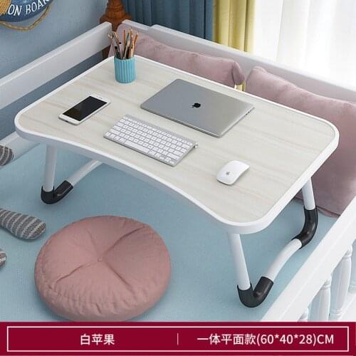 Computer Desk Bed Desk Simple Rental Home Bedroom Folding Table Student Dormitory Writing Desk Lazy Fellow Small Table