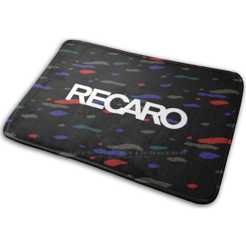 Recaro Confetti Mat Rug Carpet Anti-Slip Bedroom Entrance Door Mat Recaro Recaro Confetti Confetti Jdm Japanese Cars Car Recaro
