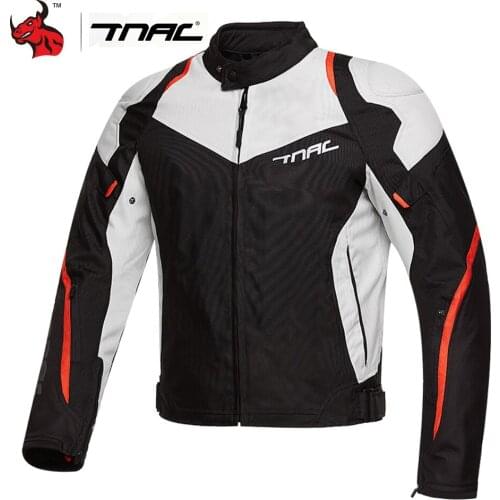 TNAC Motorcycle Jacket Men Motorbike Riding Jacket Reflective Gears Motorcycle Waterproof Motocross Jacket Motorbike Clothing