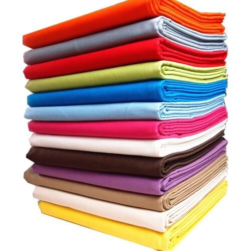 Solid Color Canvas Thick Cotton Cloth Old Coarse Tablecloth Curtain Display Cloth Fabric Fabrics Per Meter Sewing