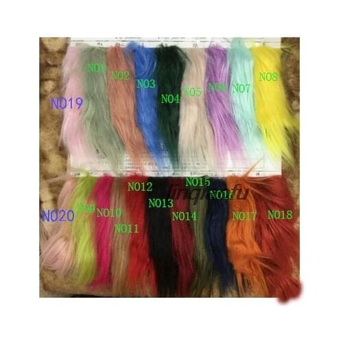 Falling hair fake hair Artificial plush fabric Rolling plush