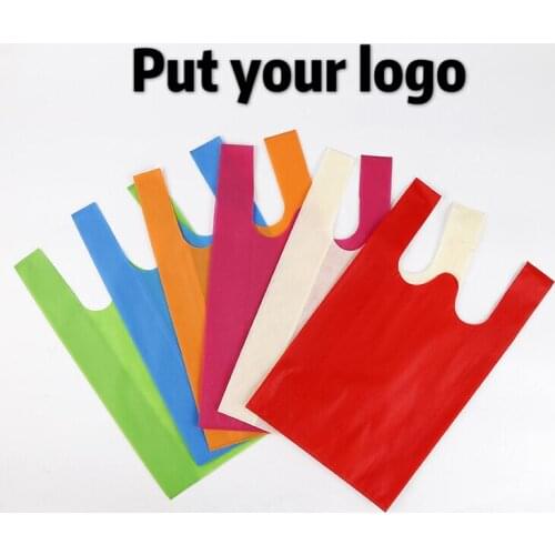 20pcs gift bag gifts bag for kids birthdays toys bag Christmas Cloth Shopping Treat Bags Multi-use Gift Tote Bags with handle