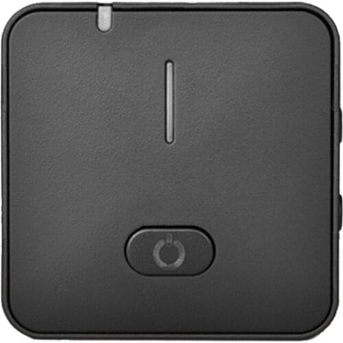 Mini Microphones Transmitter Receiver for PC Smartphone SLR Camera Wireless Lapel Microphone Black Stable Transfer