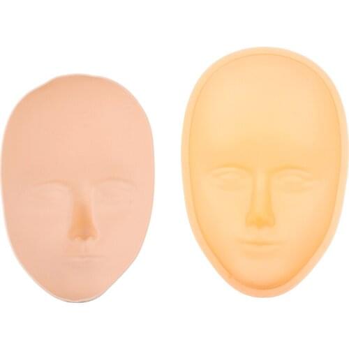 Silicone Molds Make Up exercises For Facial Simulation Soft 5D Face Lip Eyebrow Practice Training Skin Permanent Makeup Tool
