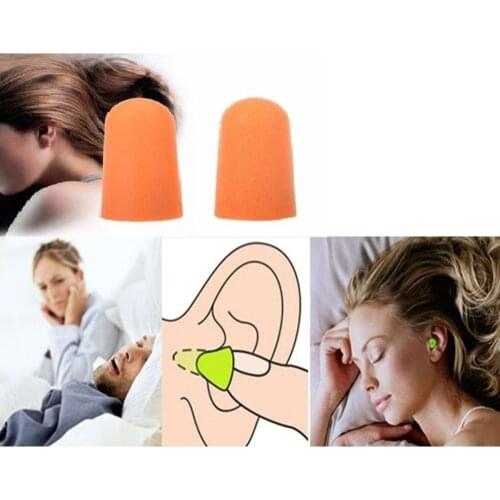 10 Pairs Soft Foam Ear Plugs Tapered Travel Sleep Noise Prevention Earplugs Improve Sleep Hearing Protection Free Shipping