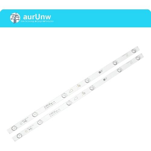 2pcs/kit LED strip 6leds For 4C-LB320T-HR4 4C-LB320T-GY6 32HR332M06A0 V5 PB08D554173BL051-003H LVW320CSDX L32E9600 32L1500C