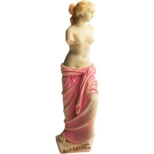 Greek creative tourism commemorative decorative crafts Three-dimensional Venus goddess handmade painted ornaments