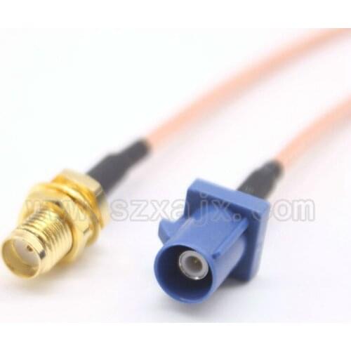 FAKRA cable Fakra C male Plug to SMA female Jack connector for GPS Antenna Extension Cable Pigtail Cable RG316 free shipping
