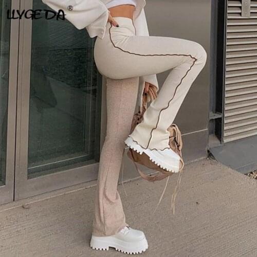 Женские цветные брюки LLYGE China At AliExpress