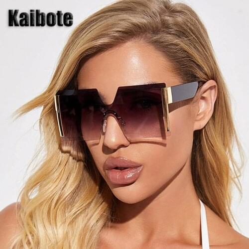 Kaibote S-16084 Fashion Women Sunglasses Rectangle UV Protection Eyeglasses High Quality Sun Glasses Outdoor Eyewear Female