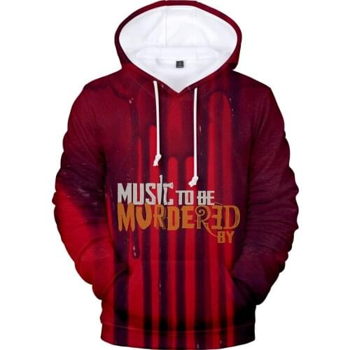 New Fashion 3D Eminem Hoodies Men Women Hoodie Autumn Long Sleeve Sweatshirts Kids 3D Eminem Hooded boys girls red Streetwear