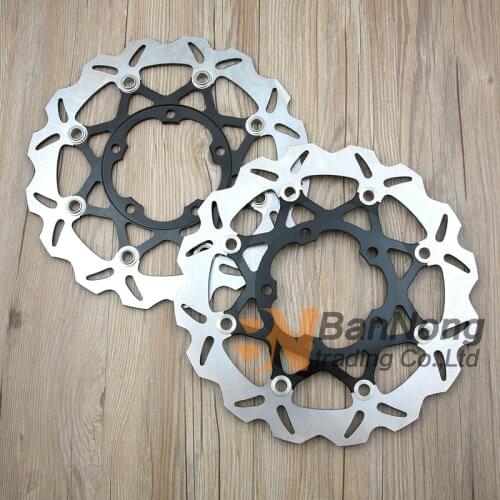 2 PCS Motorcycle Front Floating Brake Disc Rotor For SUZUKI GSXR600 GSXR750 06 07 GSXR1000 05-08 M180R 06-09 GSXR 600 750