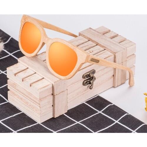 BOBOBIRD Sunglasses Women Men 2020 Glasses Retro Polarized UV400 Lens Eye Wear oculos de sol feminino In Wooden Box