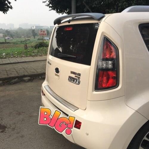 For Kia Soul Spoiler 2010 2011 2012 2013 2014 2015 High Quality ABS Material Car Rear Trunk Wing Accessories Body Kit