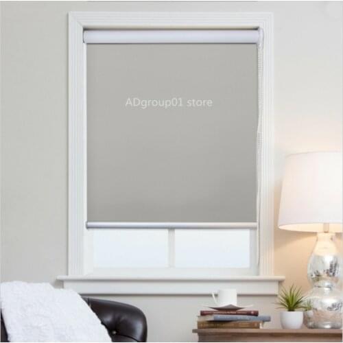 Light Shade Blackout Roller Blinds for Windows Window Blinds and Curtains for Living Room Bedroom Balcony Kitchen