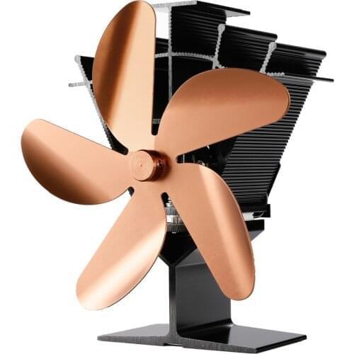 Powered Stove Fan Log Fireplace Heat Wood Burner Quiet Home Fireplace Fan Dispersing Warm Air Around Your Room Electric Stove