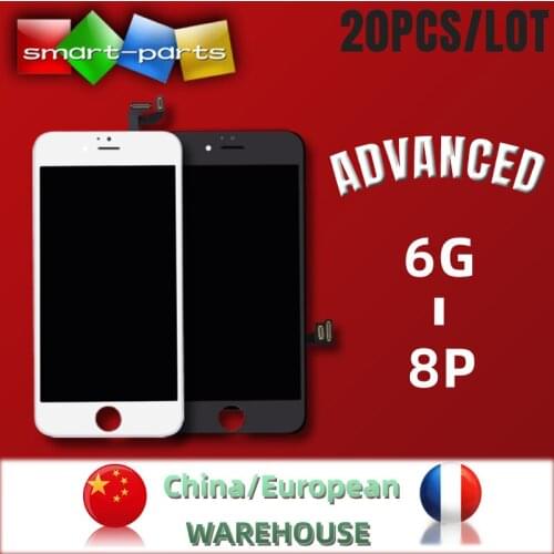 20PCS Advanced ESR LCD Display For iPhone 6 6S 7 8 Plus LCD Touch Screen Digitizer Assembly Free DHL